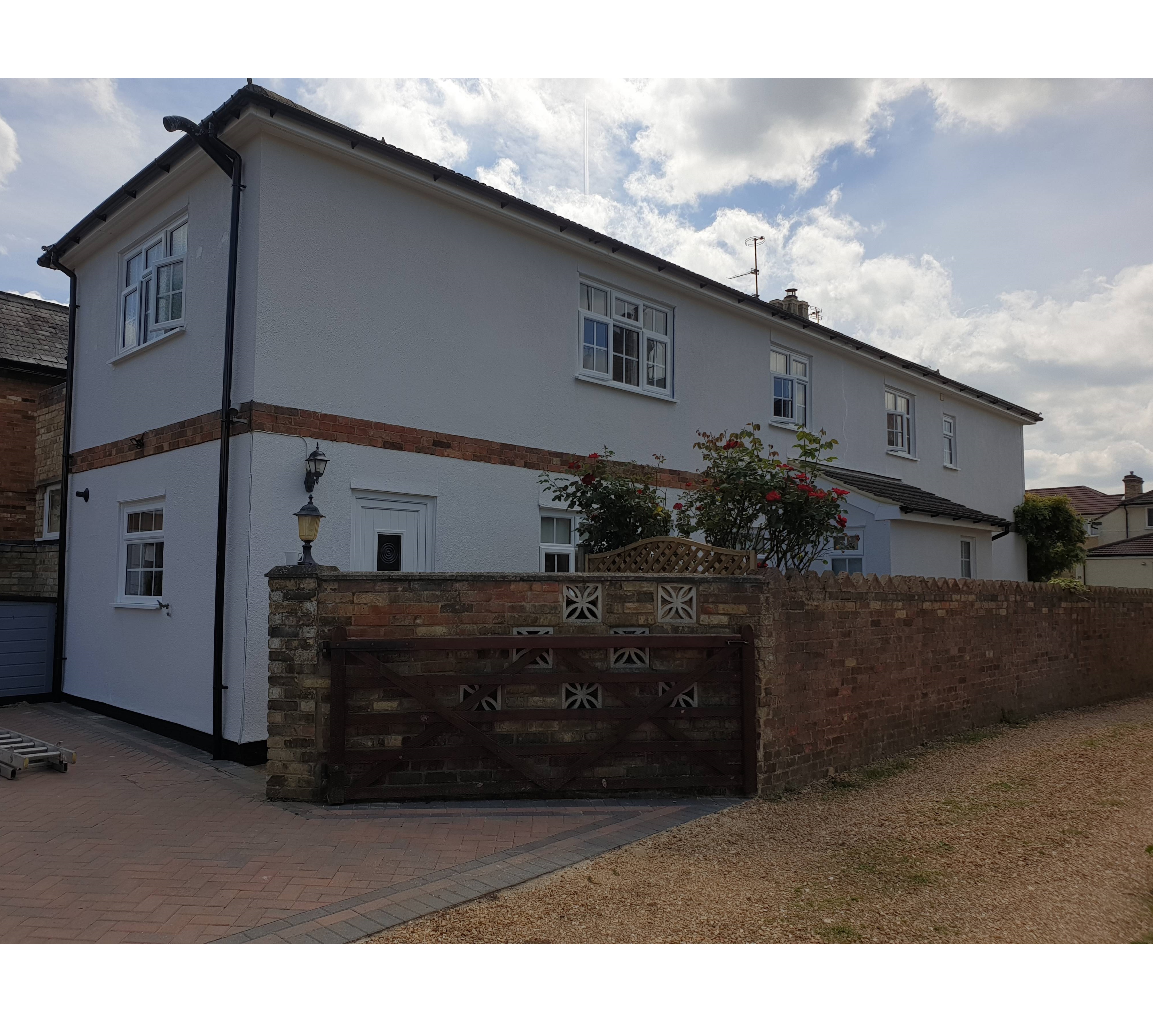 Exterior painting project