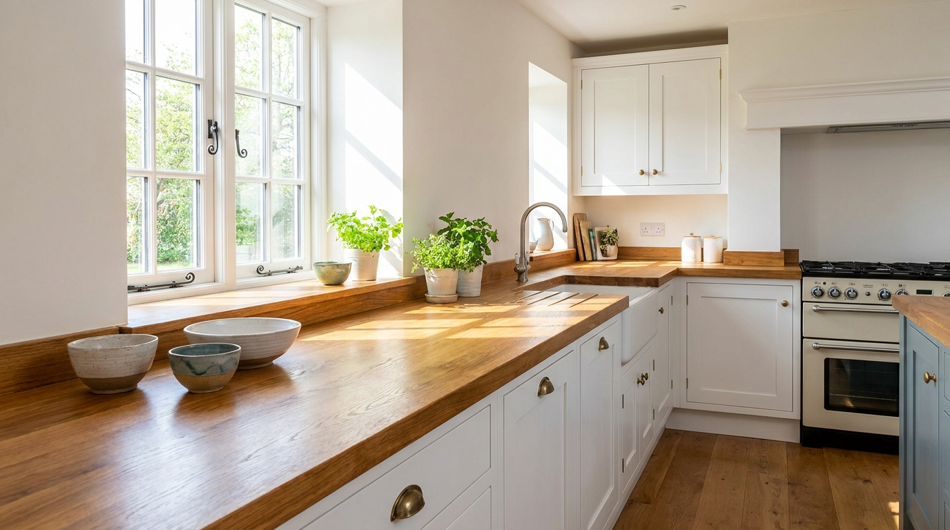 Kitchen worktop renovation